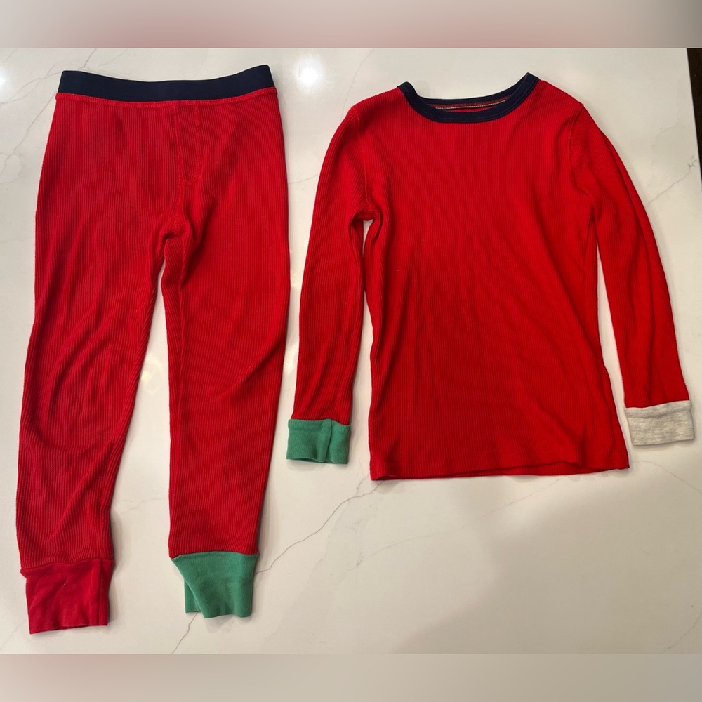 J. Crew Crewcuts Kids 2-piece Size 5 Christmas Pajama Set